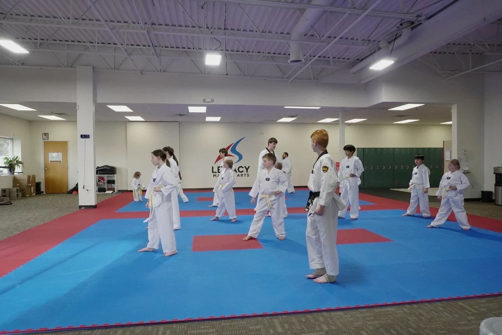 Students training at Legacy Martial Arts