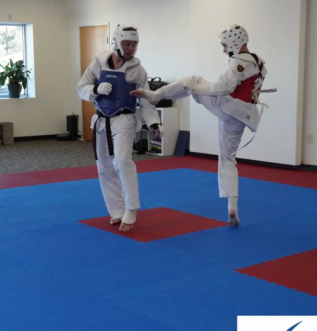 Adult martial arts training