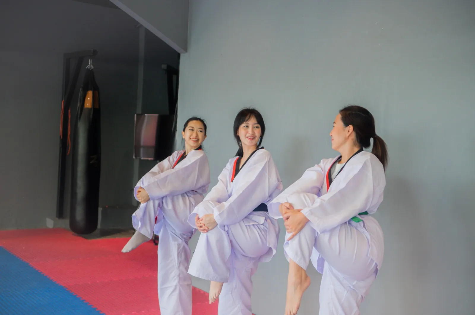 Taekwondo fitness class at Legacy Martial Arts